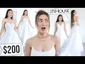 TRYING ON JJ S HOUSE WEDDING DRESSES Most Beautiful Dresses Ever