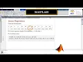 Matlab Linear Regression
