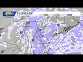 New Hampshire hourly weather How long will snow continue
