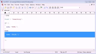 18 Beginner PHP Tutorial 18 if else Statement GeekyPHP