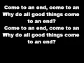 Download Lagu Nelly Furtado All Good Things(Come To An End) Lyrics