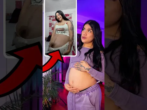 Resultado: hicimos el trend + viral: ESTANDO EMBARAZADA 😨🤰🏻 #embarazada