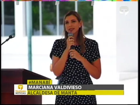 Alcaldía de Manta entrega equipos a la policía para reforzar la seguridad