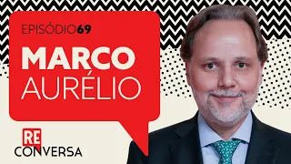 O advogado Marco Aurélio Carvalho, do grupo Prerrogativas, com Reinaldo e Walfrido. Episódio 69