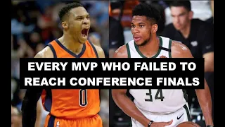 Every NBA P Who Failed To Reach The Conference Finals