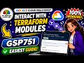 Interact with Terraform Modules