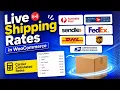 Set Up Live Shipping Rates in WooCommerce Carrier Calculated Rates
