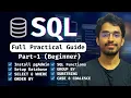 SQL Practical Guide Real Data Schema Included Part 1 Beginners