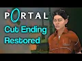 Portal 1 Cut Content - Xen Ending Chell in Xen