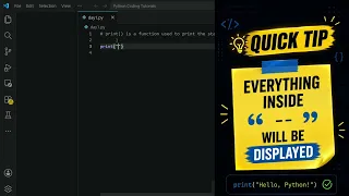 Python Course for Beginners Day 1 print Function Explained