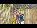 Download Lagu Mother and son worked at home, father went to the forest to cut trees