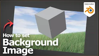 How to set background image in Blender for camera view
