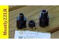 Ruger slip-on barrel adapter for a suppressor