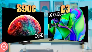 SAMSUNG OLED S90C vs LG OLED C3 qual a MELHOR TV OLED 4K