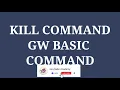 Kill Command Gw Basic command of Computer in Urdu hindi Isra Sabri Academy