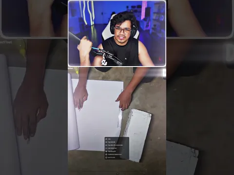 Fan made GamerFleet’s Minecraft Character in Real Life 🤯 #gamerfleet #shorts
