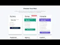 Build Responsive Pricing Cards with HTML CSS Multiple Plan Variants