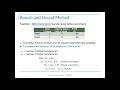 Lecture 10P1B IE 3340 Operations Research - Branch and Bound Alg
