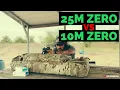 Pistol Optics 25M Zero vs 10M Zero