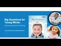 Webinar Inspiring Higher-Level Thinking in Young Children