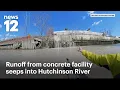Viral shows concrete facility runoff leaking into Hutchinson River EPA takes action News 12