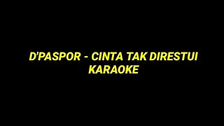 Download Cinta tak direstui karaoke - D'paspor MP3