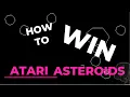 Atari Asteroids - CLASSIC 80s Arcade Game