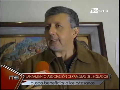 Lanzamiento asociación ceramistas del Ecuador busca beneficiar a los artesanos