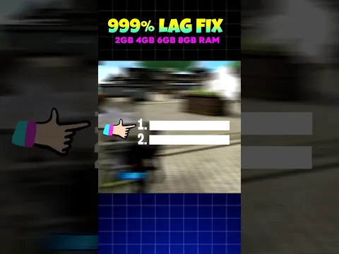 How To Fixed Lag in Free Fire 🔥 #freefire #freefireindia #trend #ytshorts