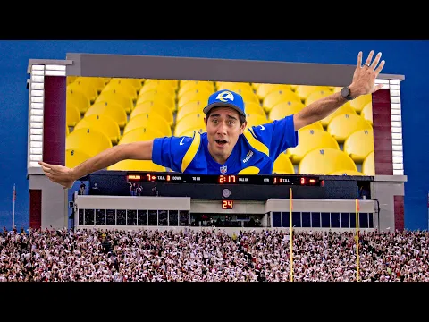 Hijacking the Football Jumbotron | Best Zach King Tricks - Compilation #38
