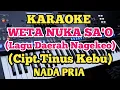 Download Lagu Karaoke WETA NUKA SA'O (OH WETA E)_Tinus Kebu - Nada Pria