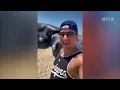 Tourists React to Prank: Real Life Sea Monster Attack! | Netflix