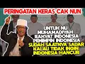 Download Lagu CAK NUN SANGAT KERAS MENGINGATKAN BANGSA INDONESIA TAPI YANG DIINGATKAN SUSAH UNTUK SADAR