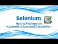 Selenium training Datadriven Framework and hybrid framework comparison