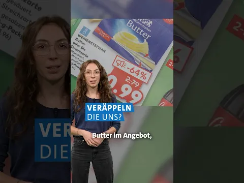 Leeres Supermarkt-Regal - dürfen Angebote so schnell vergriffen sein? 🛒 | Die Wahrheit über ... ARD