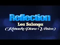REFLECTION - Lea Salonga (KARAOKE PIANO VERSION)