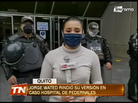 Jorge Wated rindió su versión en caso Hospital de Pedernales