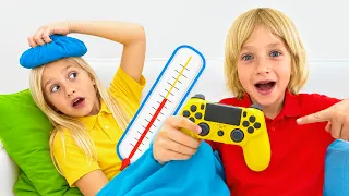 Dima teaches Sister not to cheat and tell truth
