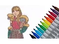 How to train your dragon Astrid Dreamworks Animation Coloring page 2017 New for Kids
