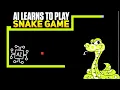 AI Learns to Play Snake - Q Learning Explanation