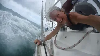 STORMY SAILING – Yee-haa! (Sailing SV Sarean) Ep. 60