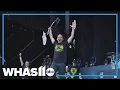 Mayor smashes guitar on stage for 10 years of Louder Than Life