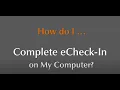 MyChart eCheck-In on Computer