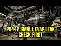 P0442 Code Explained Small EVAP Leak Diagnosis - Don t Waste Money on Parts