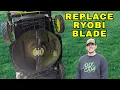 How To Change a Ryobi 40V Mower Blade
