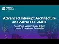 Advanced Interrupt Architecture and Advanced CLINT - Anup Patel John Hauser