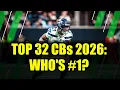 Top 32 NFL Cornerbacks Entering 2026 PFF Rankings Breakdown