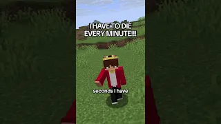 Minecraft But I Have to Die Every 60 Seconds