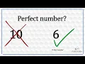 Perfect Numbers