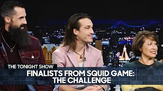 finalists from squid game the challenge dish on competing in the show the tonight show